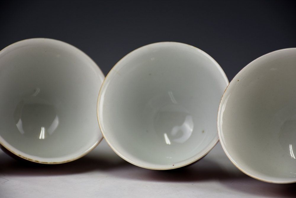 大日本永楽造 金襴手 茶碗 5客 蔵C5933b】大日本永楽造 赤金襴手煎茶碗 五客 - メルカリ