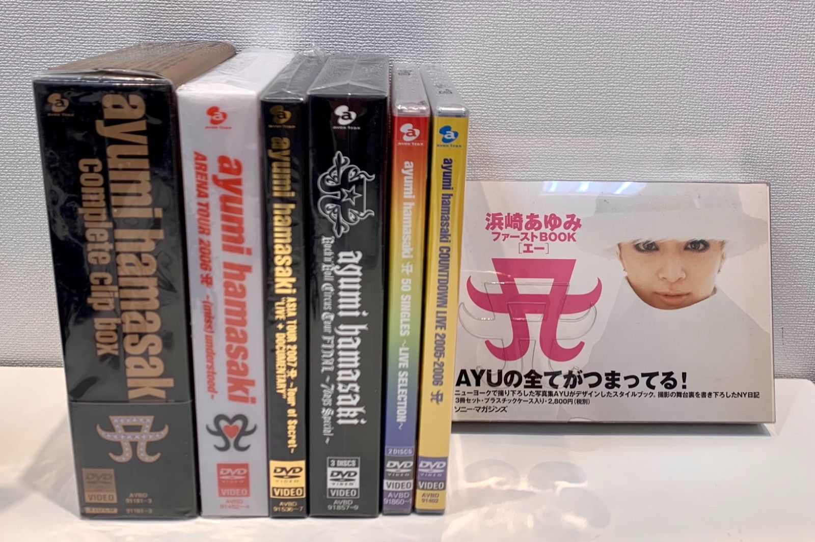 ◆浜崎あゆみ DVD BOOK まとめ 未開封品 開封品 計7点