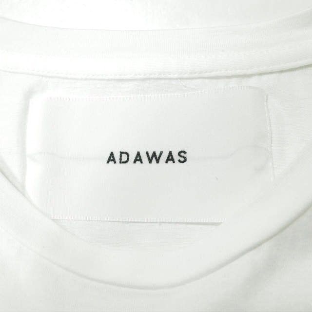 ADAWAS アダワス 日本製 JERSEY ROUND HEM T S/S ジャージーラウンド