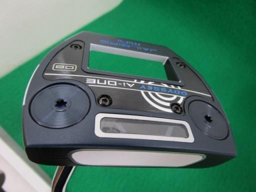 オデッセイ Ai-ONE JAILBIRD MINI DB 34インチ パター PT STROKE LAB 90 スチール (フレックスその他) メンズ 男性用 右利き 右用 Cランク ゴルフクラブ