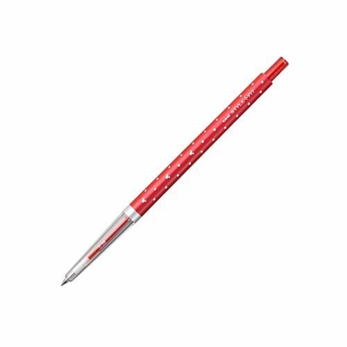 まとめ 三菱鉛筆 ゲルインクボールペン スタイルフィット ディズニー 0.38mmm レッド UMN159DS38-15 ×50セット