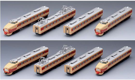 489系特急電車（初期型） 4両基本セット 【TOMIX・92453