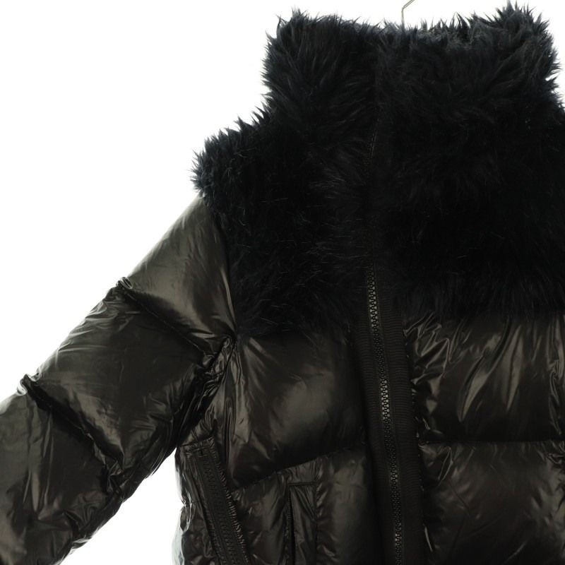 SACAI ダウンジャケット フェイクファー付き 楽天市場】sacai フェイクファーの通販