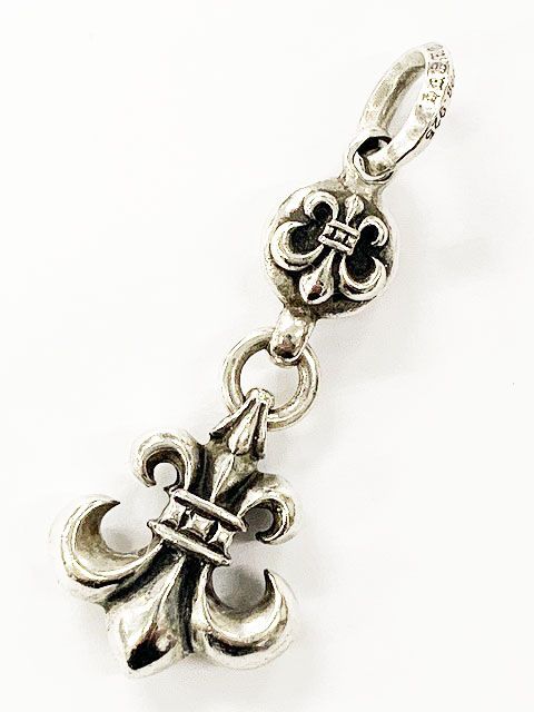 クロムハーツ CHROME HEARTS 1BALL BS FLEUR 1ボール BSフ チャーム シルバー ネックレス トップ ブランド古着ベクトル AA ▲ 250611