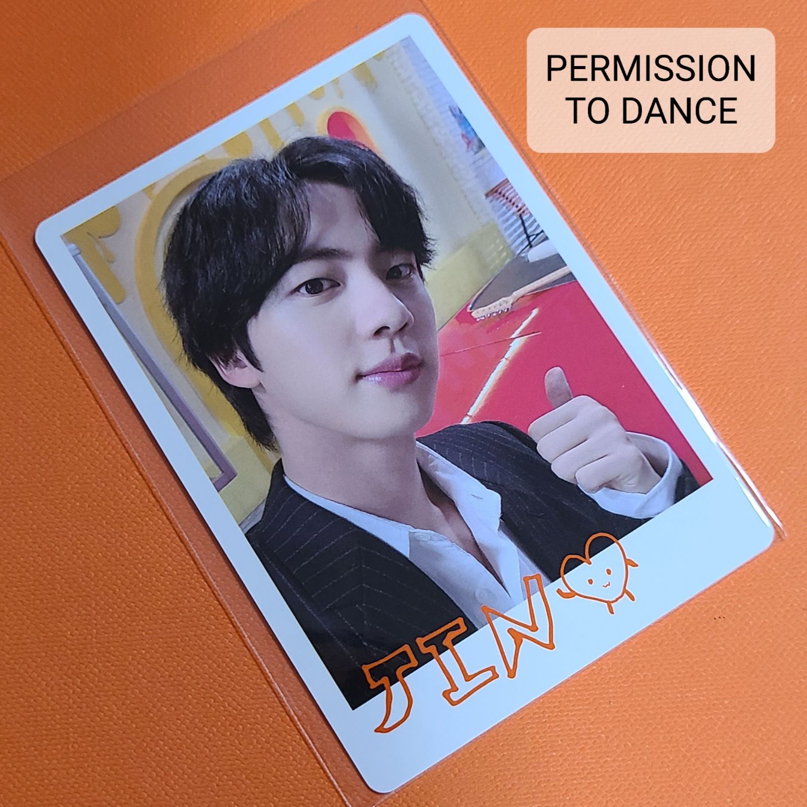 BTS Permission to うたっ Dance ミニフォト ソクジン JIN