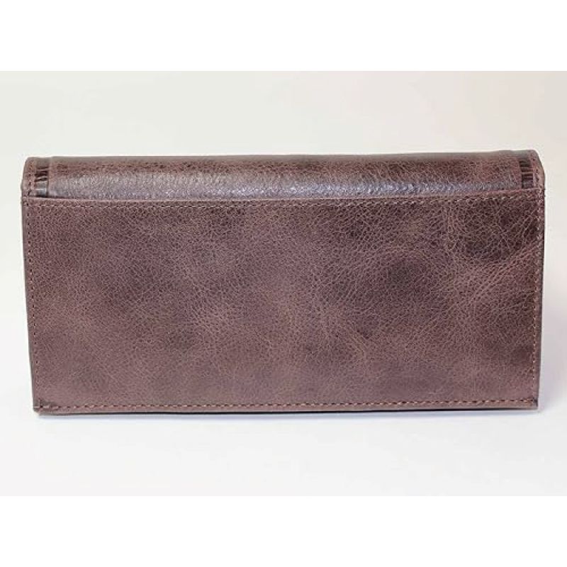 ファスナー付 本革