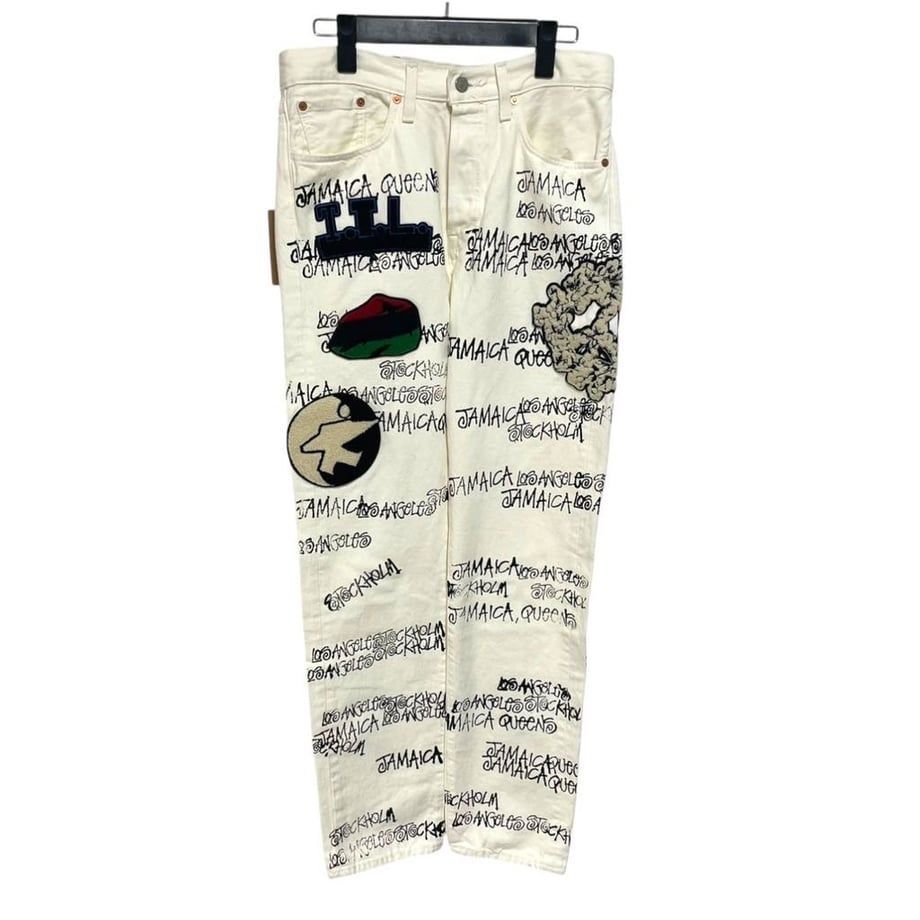 DENIM TEARS × STUSSY × OUR LEGACY デニムパンツ 中古・古着通販】Denim Tears (デニムティアーズ) stussy