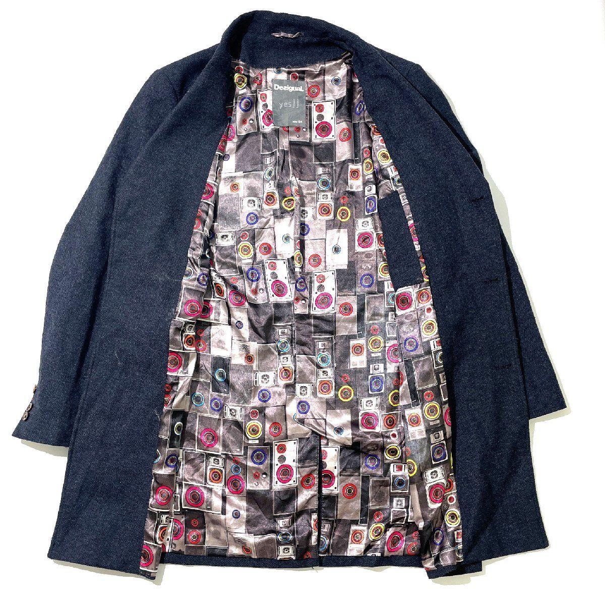 Desigual デジグアルチェスターコート 楽天市場】チェックチェスターコート／デシグアル（Desigual