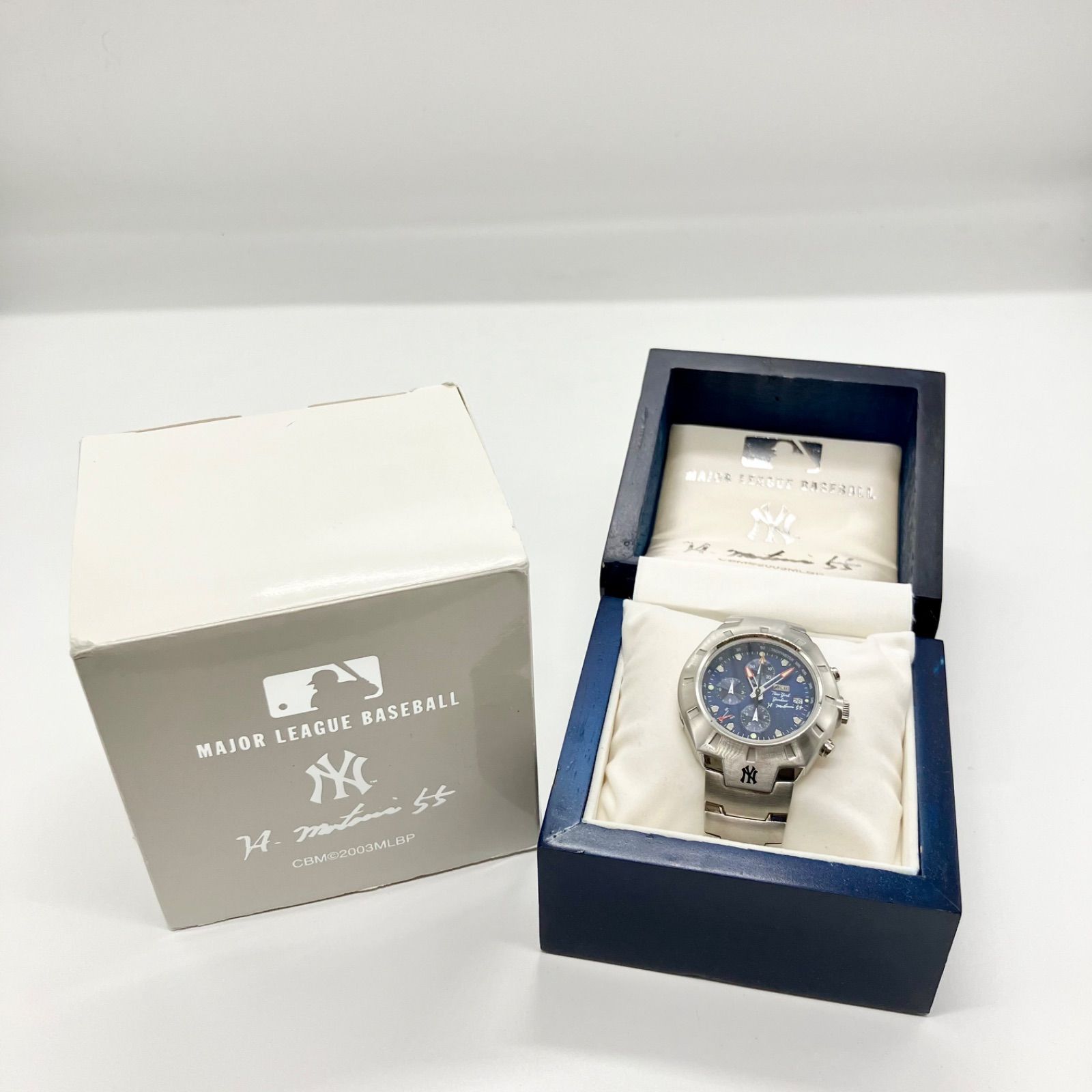 【おまけ付】CITIZEN　シチズン　ヤンキース松井秀喜　2003年限定ウォッチ おまけ付】CITIZEN シチズン ヤンキース松井秀喜 2003年限定