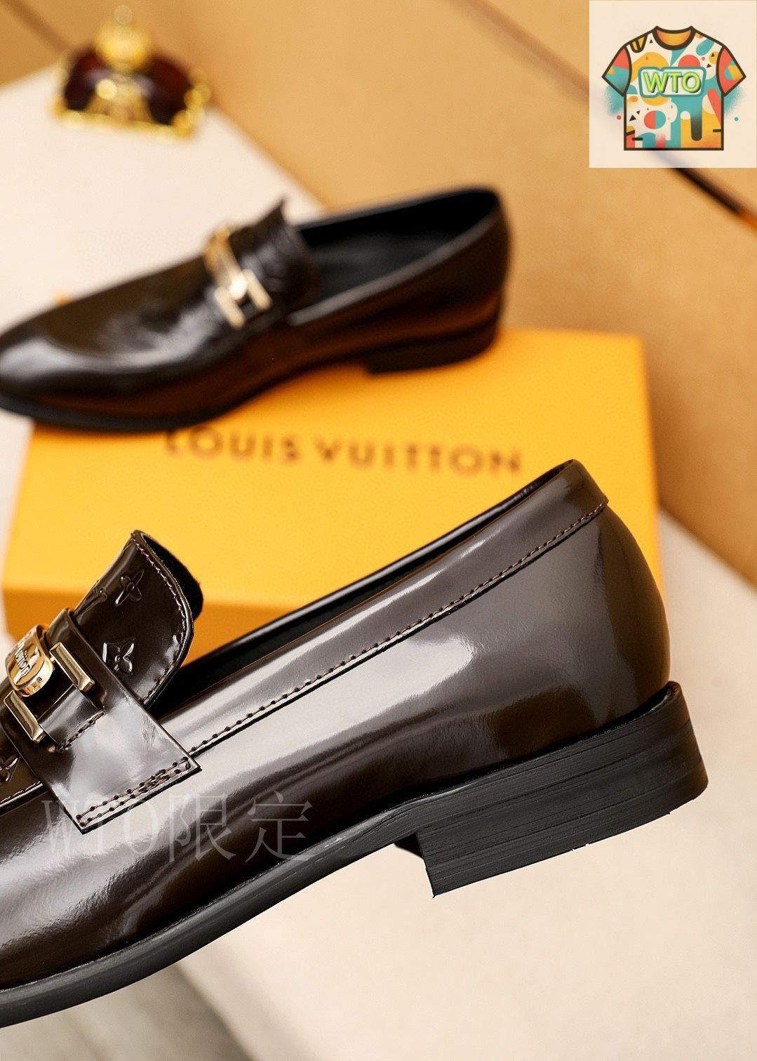 LOUIS VUITTON ルイ・ヴィトン カジュアルレザーシューズ25
