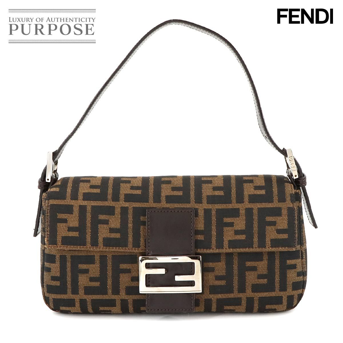 未使用 展示品 フェンディ FENDI ズッカ柄 マンマバゲット ショルダー 