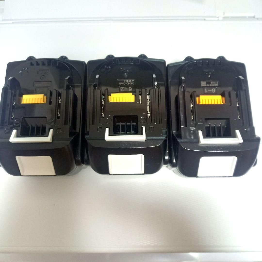 3個 Makita 18V マキタ18vバッテリー6.0Ah BL1860B セット HRDEVELOPMENT_JP