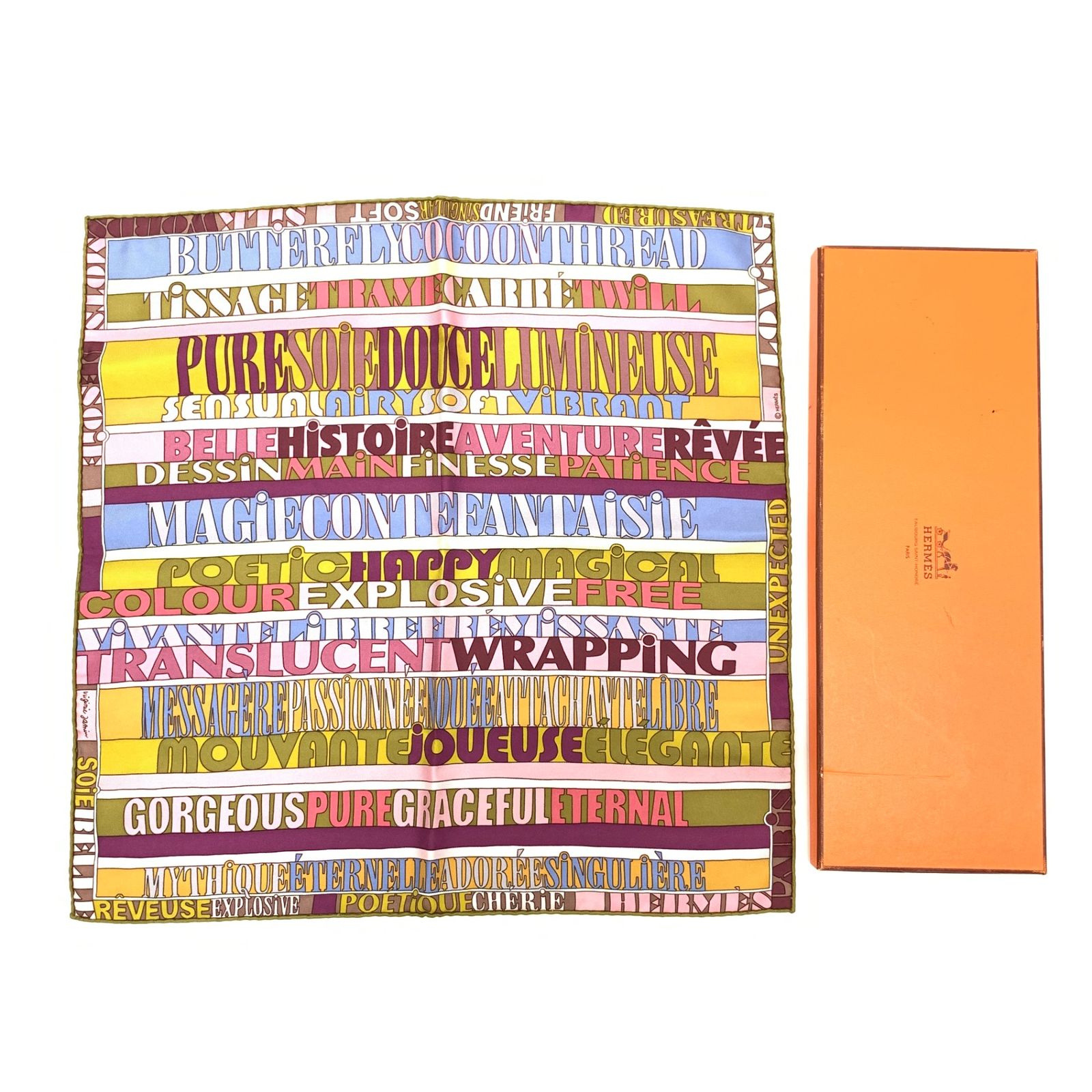 エルメス 未使用箱入りスカーフ ソルド カレ エルメス 未使用箱入り