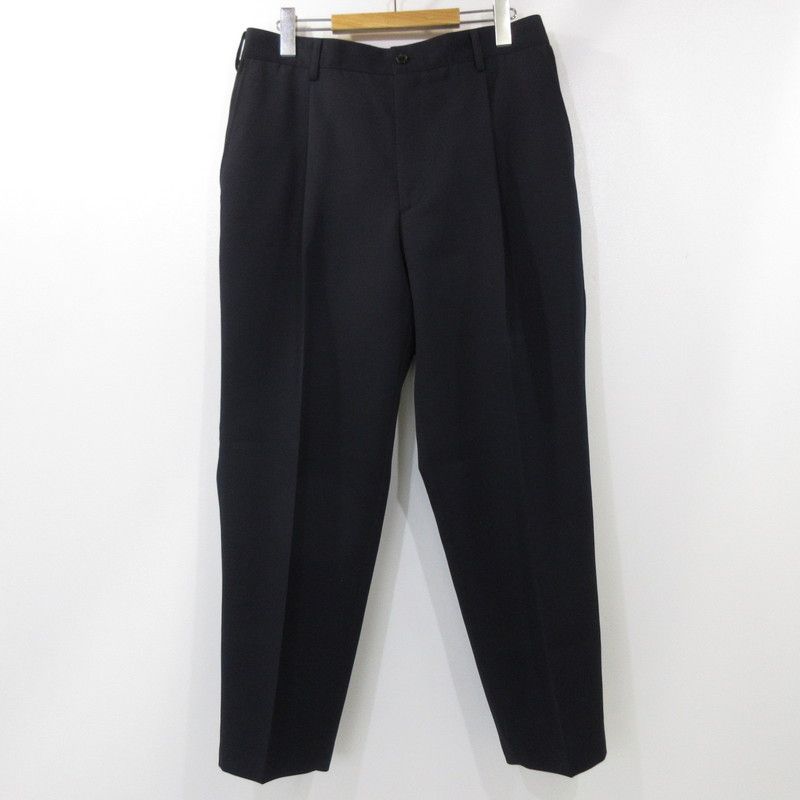 姫路東店 Graphpaper | グラフペーパー その他ボトムス SCALE OFF WOOL TAPERED TROUSERS GM233-40170B ネイビー サイズ 2 107