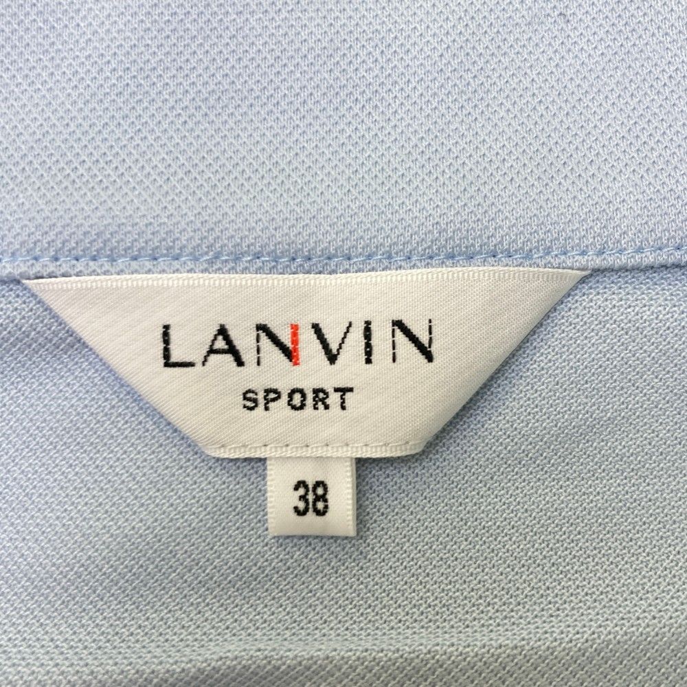 サイズ：38 LANVIN SPORT ランバン スポール 長袖ハーフジップT