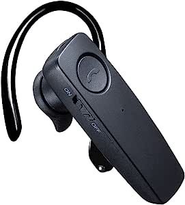 【新品・2営業日で発送】SANWASUPPLY サンワサプライ 防水Bluetooth片耳ヘッドセット MM-BTMH41WBKN