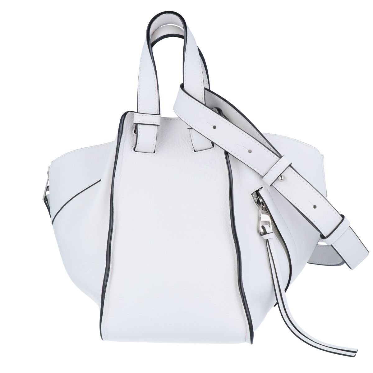 LOEWE】 ロエべ ハンモック スモール 387.30.N60 ホワイト 白 LOEWE】 ロエべ ハンモック スモール 387.30.N60 ホワイト 白