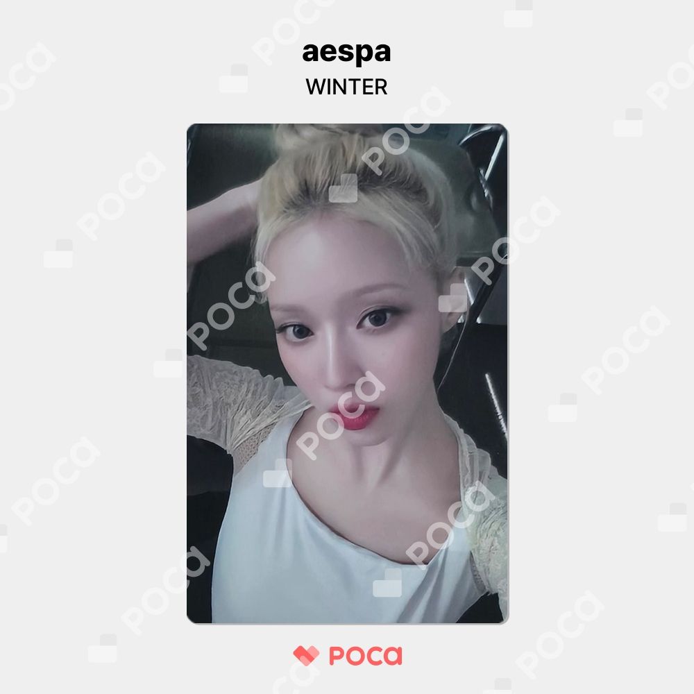 aespa ウィンター トレカ 2024 aespa LIVE TOUR SYNK : PARALLEL