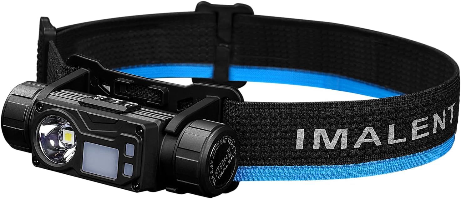 IMALENT イマレント HT50 3000ルーメン LEDランニングライト 小型 ウェアラブルライト 白光＆赤光 クリップオン 磁気 キャップライト 軽量 Type-C充電式 高視認性 キャンプライト 夜釣り 犬 散歩 キャンプ 点検 ウォーキング