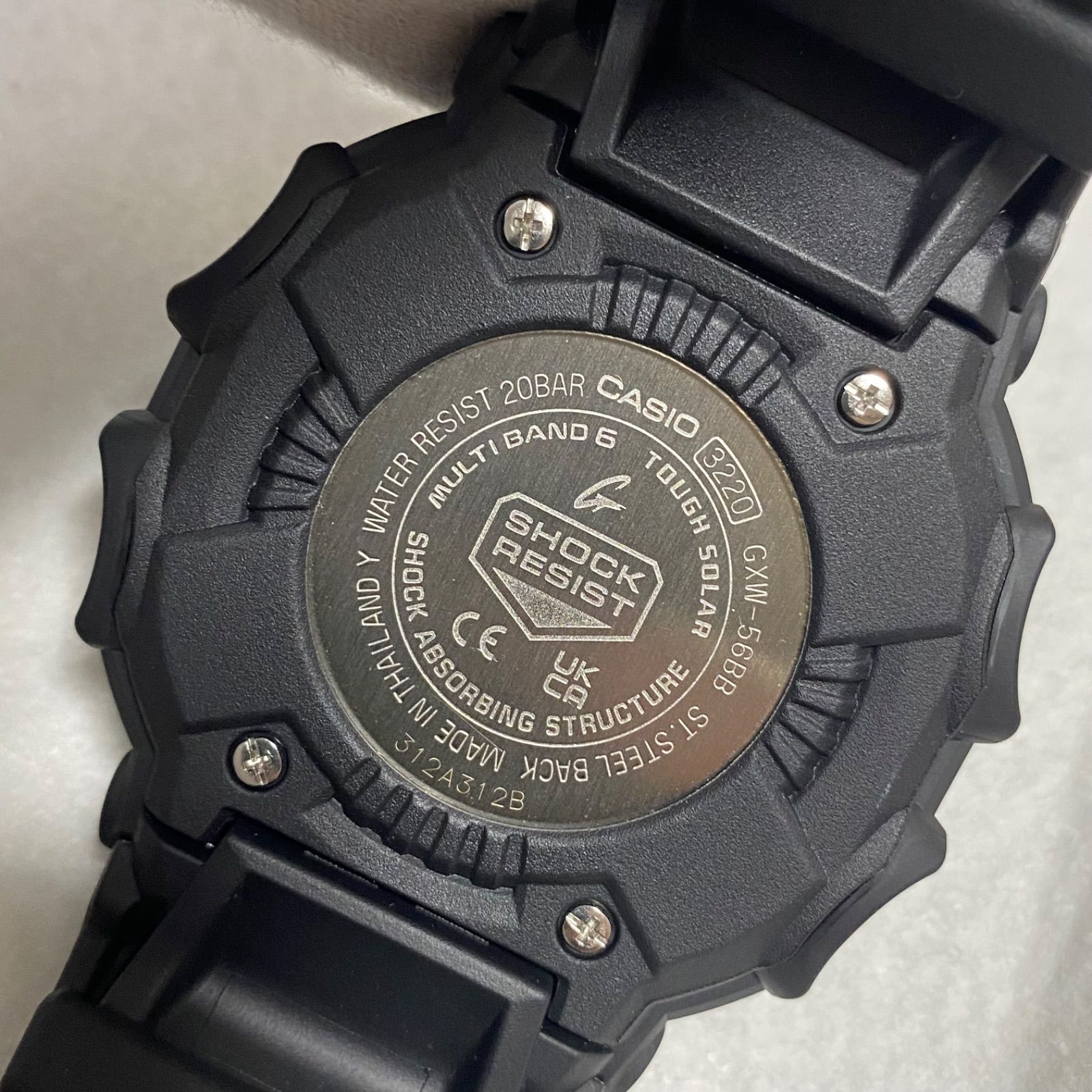 極美品】 CASIO カシオ G-SHOCK ジーショック Gショック GXW-56BB-1JF 