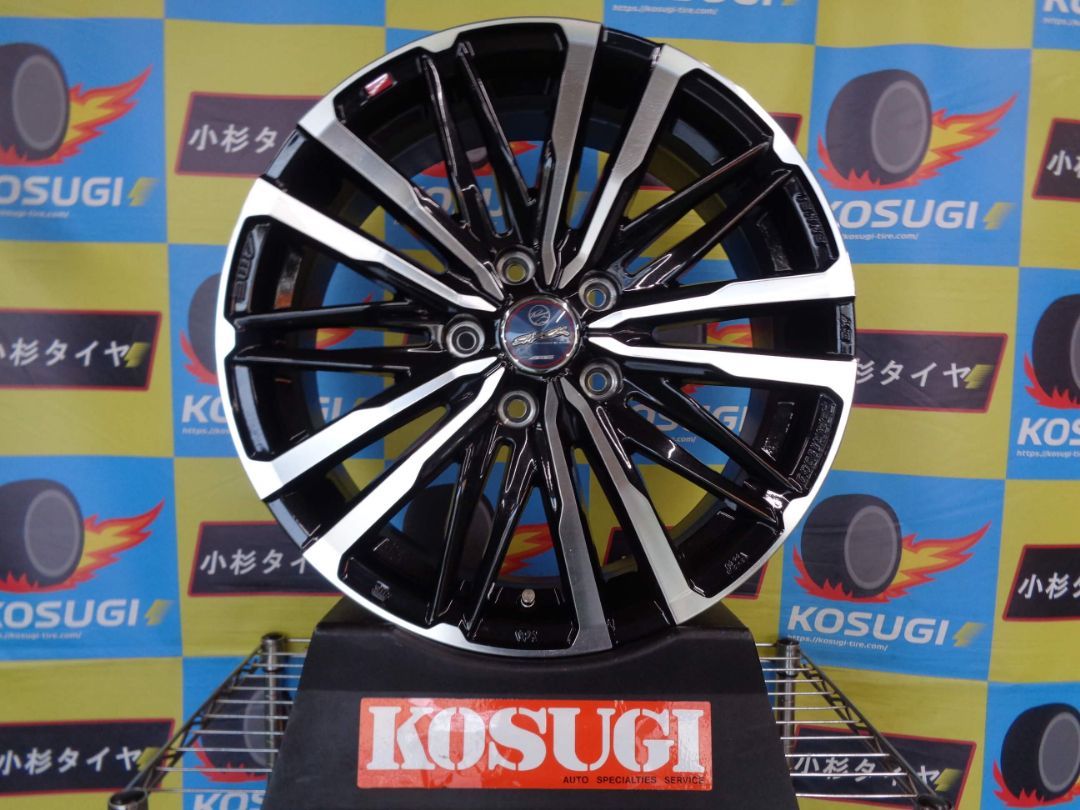 17インチ スマッククレスト ホイール 4本 7J-17 5H114.3 48 CX-5 C-HR レヴォーグ SMACK CREST 神奈川県