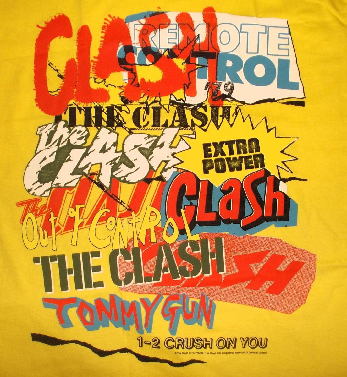 ザ・クラッシュ Ｔシャツ The Clash シングル ロゴ 正規品 ロックTシャツ関連