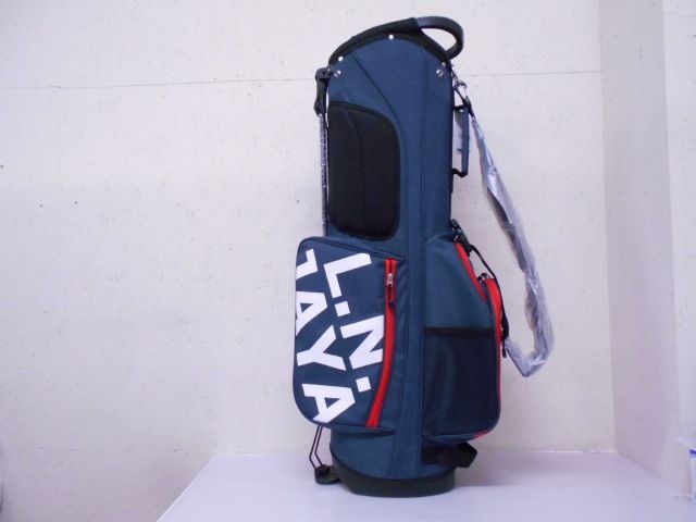 新品】キャディバッグ レザックス LN JAYA LNCB-0415 NV 0
