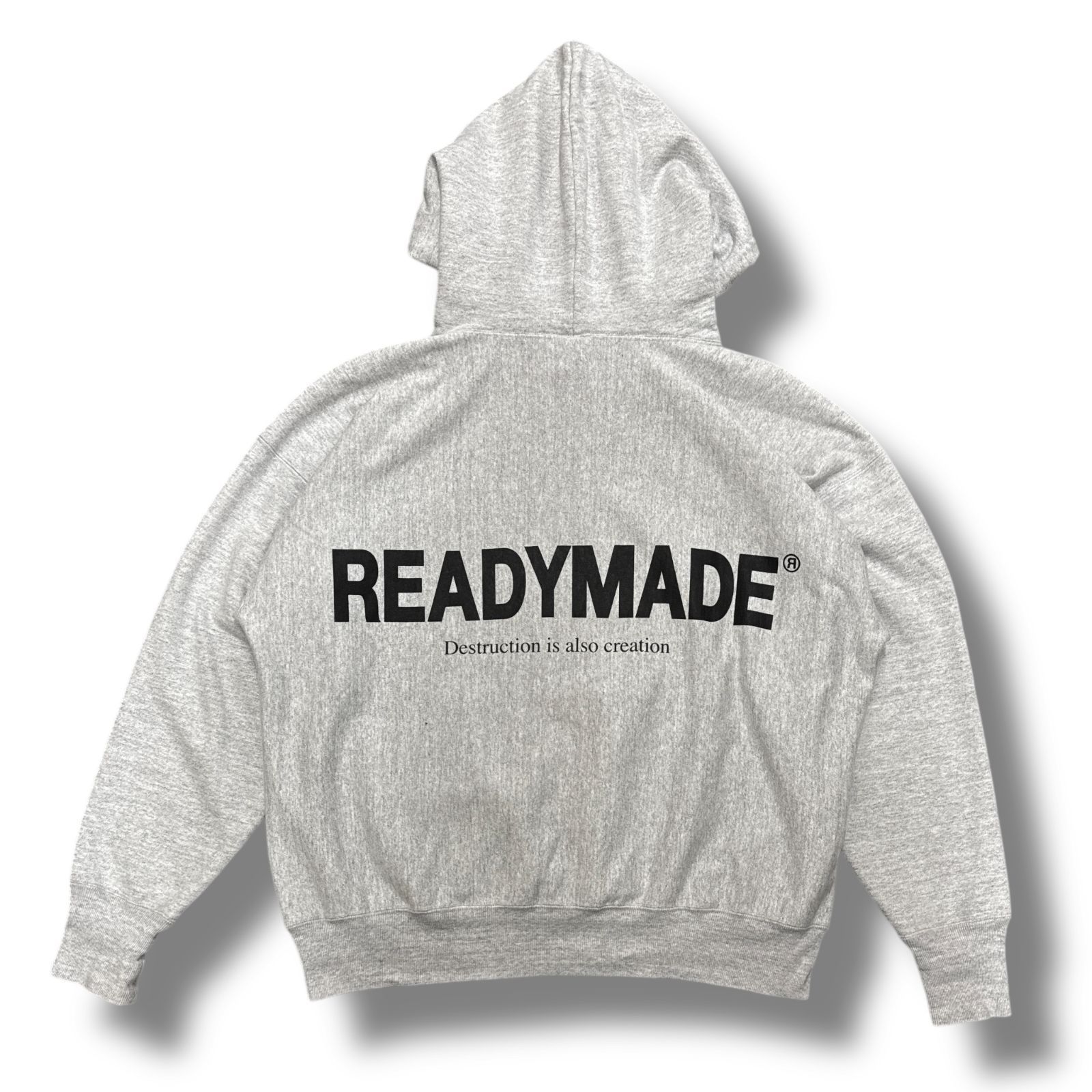 READYMADE レディメイド スマイル フードパーカー