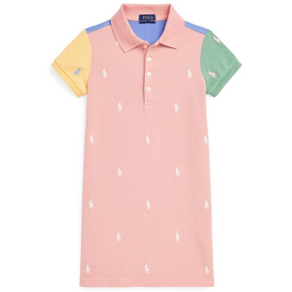 ラルフローレン カラーブロック ポニーワンピース