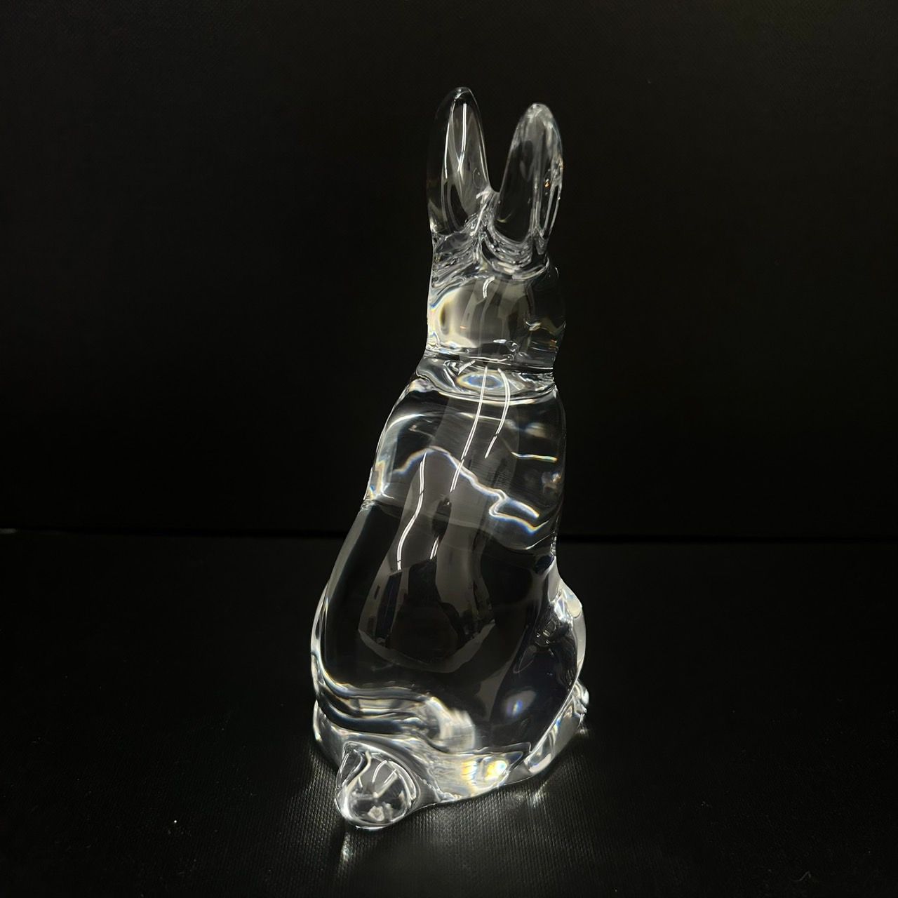 美品】 Baccarat バカラ 干支 干支シリーズ うさぎ 兎 卯 置物 ガラス 