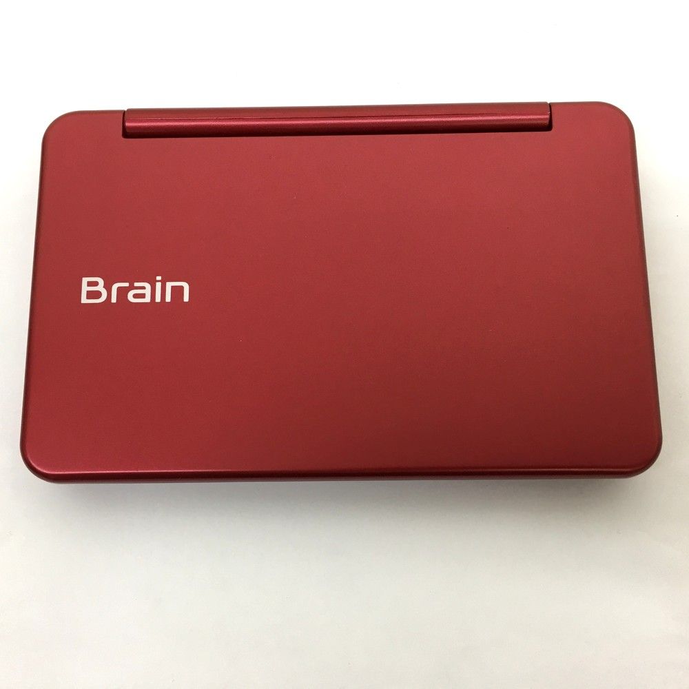 シャープ カラー電子辞書 Brain 高校生モデル レッド系 2019年春モデル PW-SH6-R : シャープ 電子辞書 BRAIN 高校生モデル(6教科対応) PW
