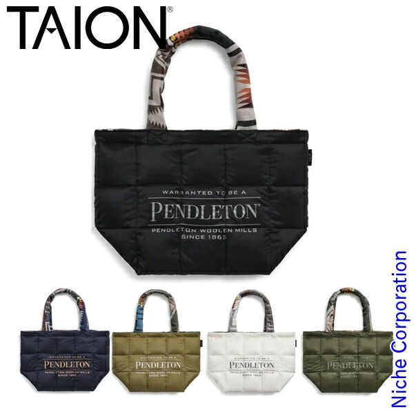 新品】 タイオン PENDLETON x TAION リバーシブル ランチ トート