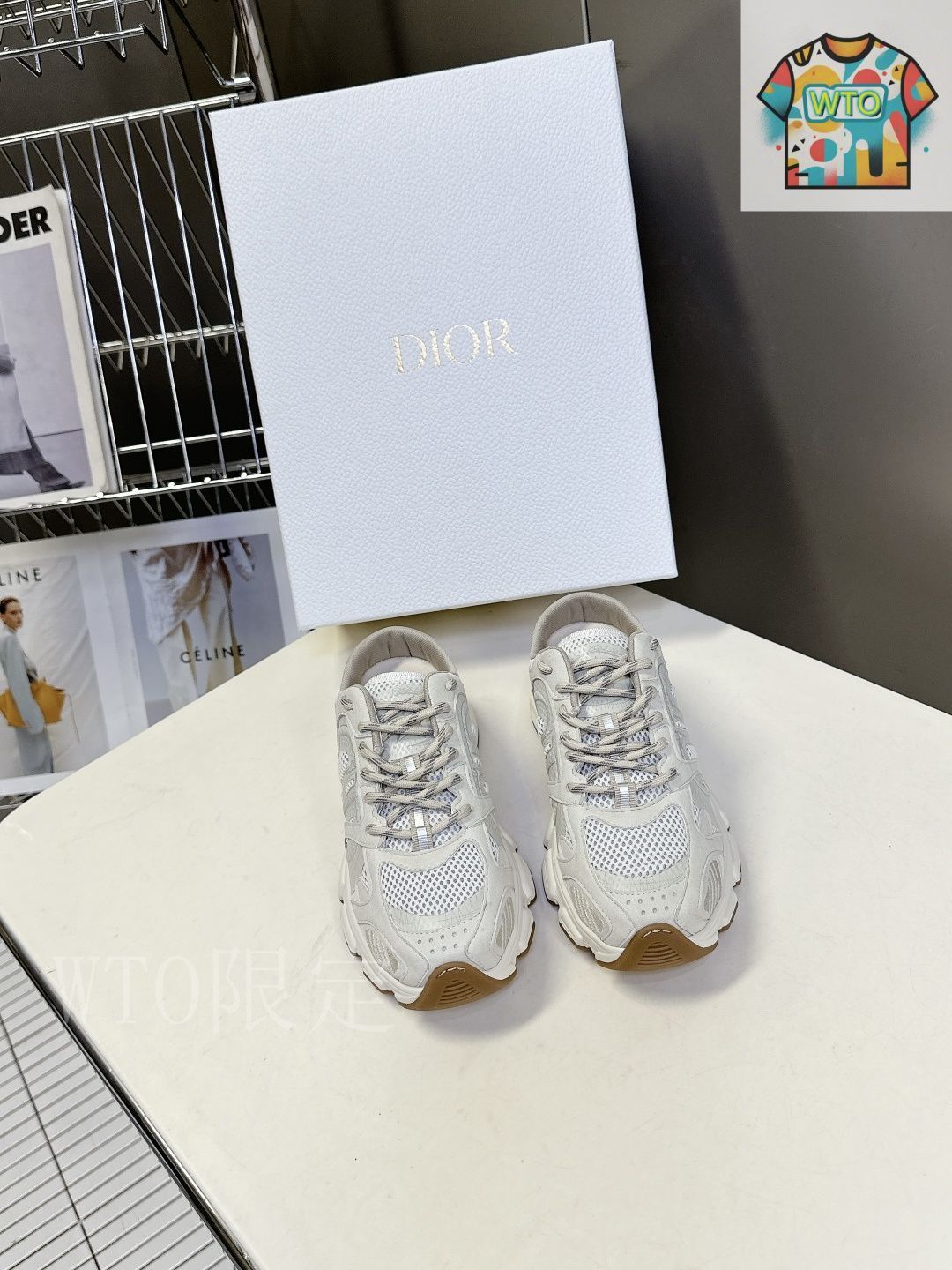 【残りわずか/希少♪】Dior Chrono スニーカー DIOR】「ディオール クロノ」 スニーカーが新たに登場