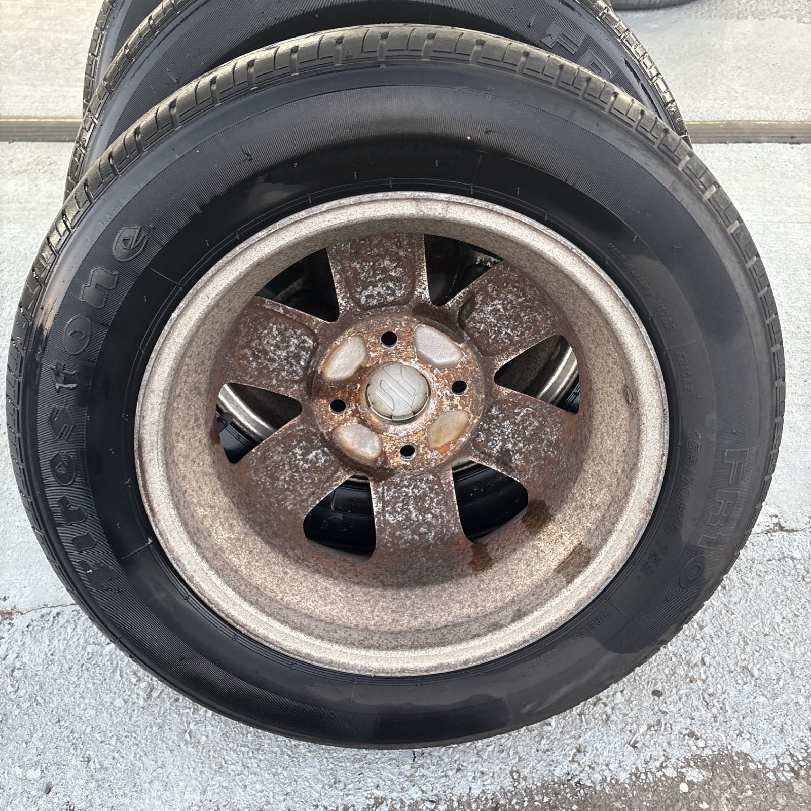 エブリィ 純正ホイールタイヤセット