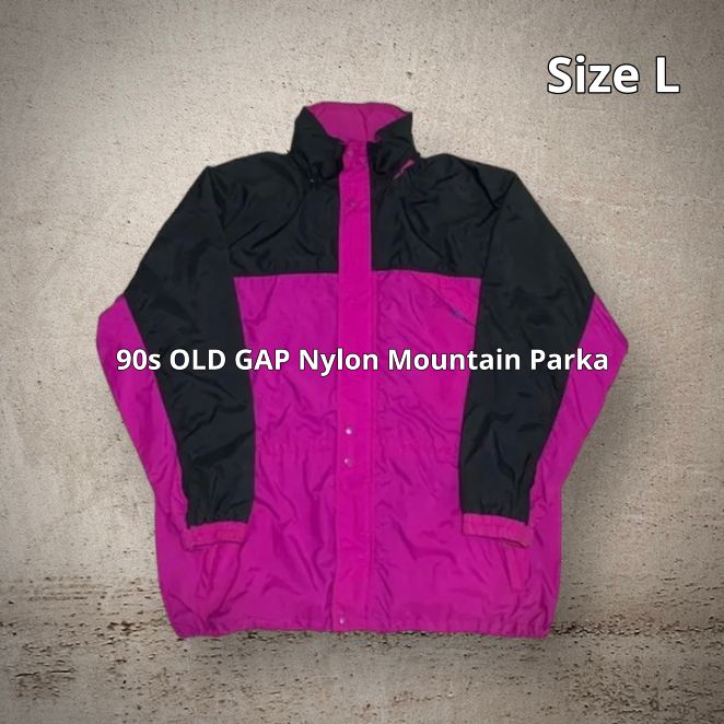 90s OLD GAP Nylon Mountain Parka オールドギャップ ナイロン ...