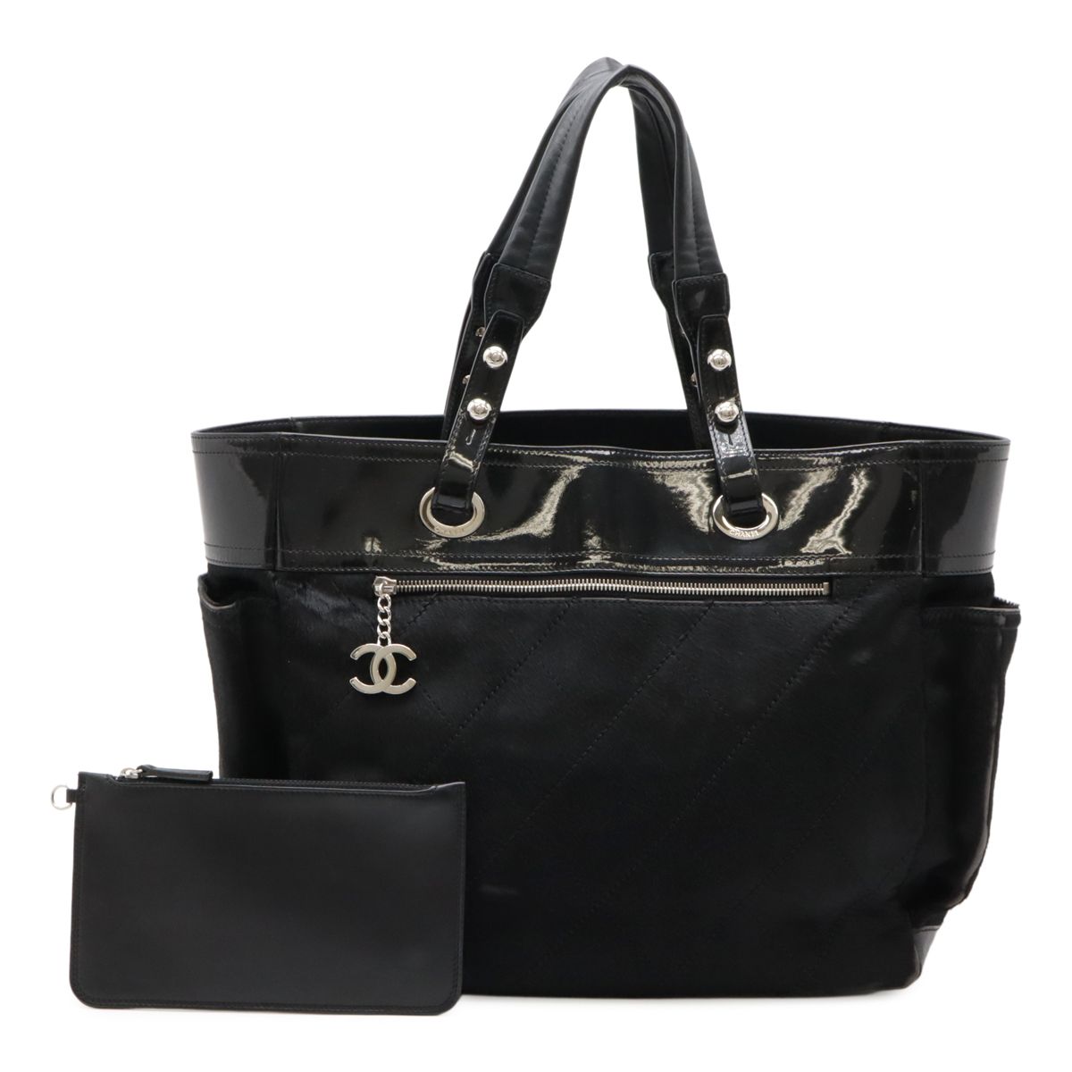 CHANEL シャネル パリビアリッツ トートGM トートバッグ ショルダー 