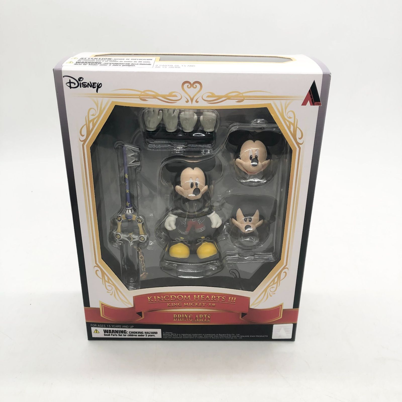 ◎I687 KINGDOM HEARTS キングダムハーツ KING MICKEY 王様 フィギュア ミッキーマウス(ma)