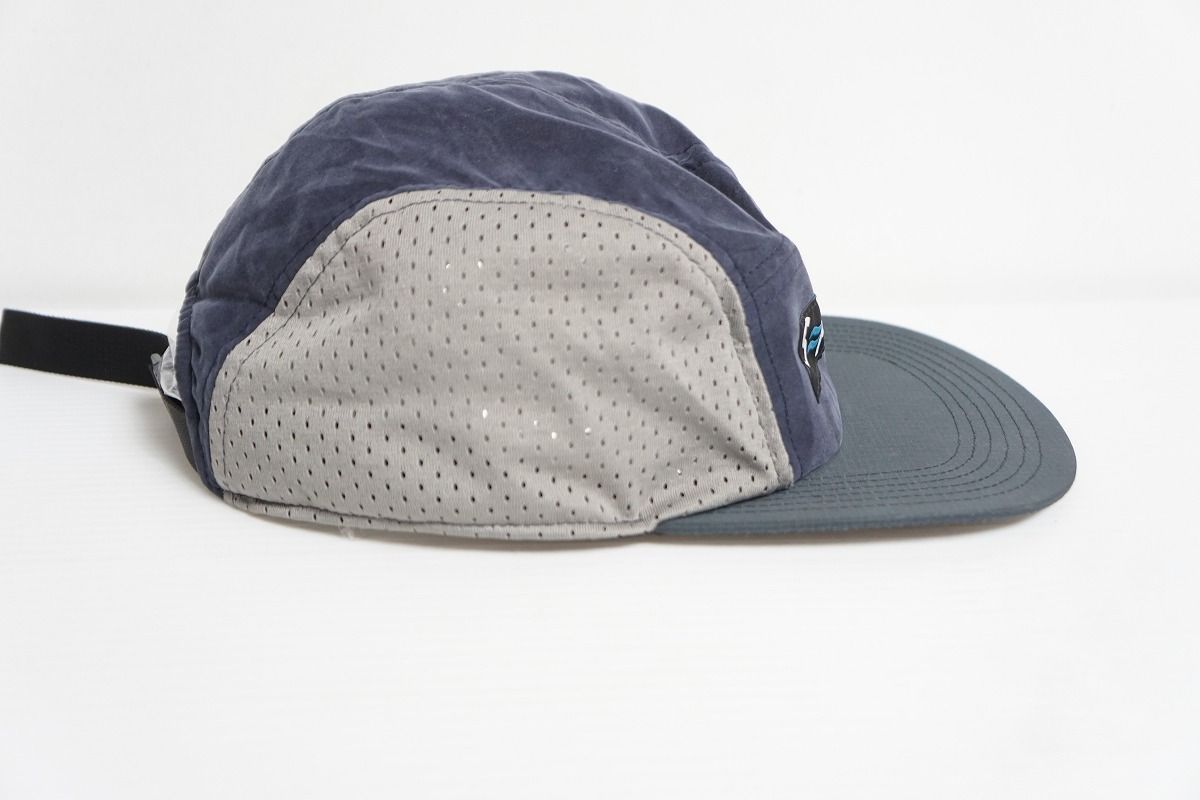 STAY HUNGRY Matti Rose ステイ ハングリー SPREE RIVER リップストップ ボックス ロゴ キャップ 帽子 紺1230O 2