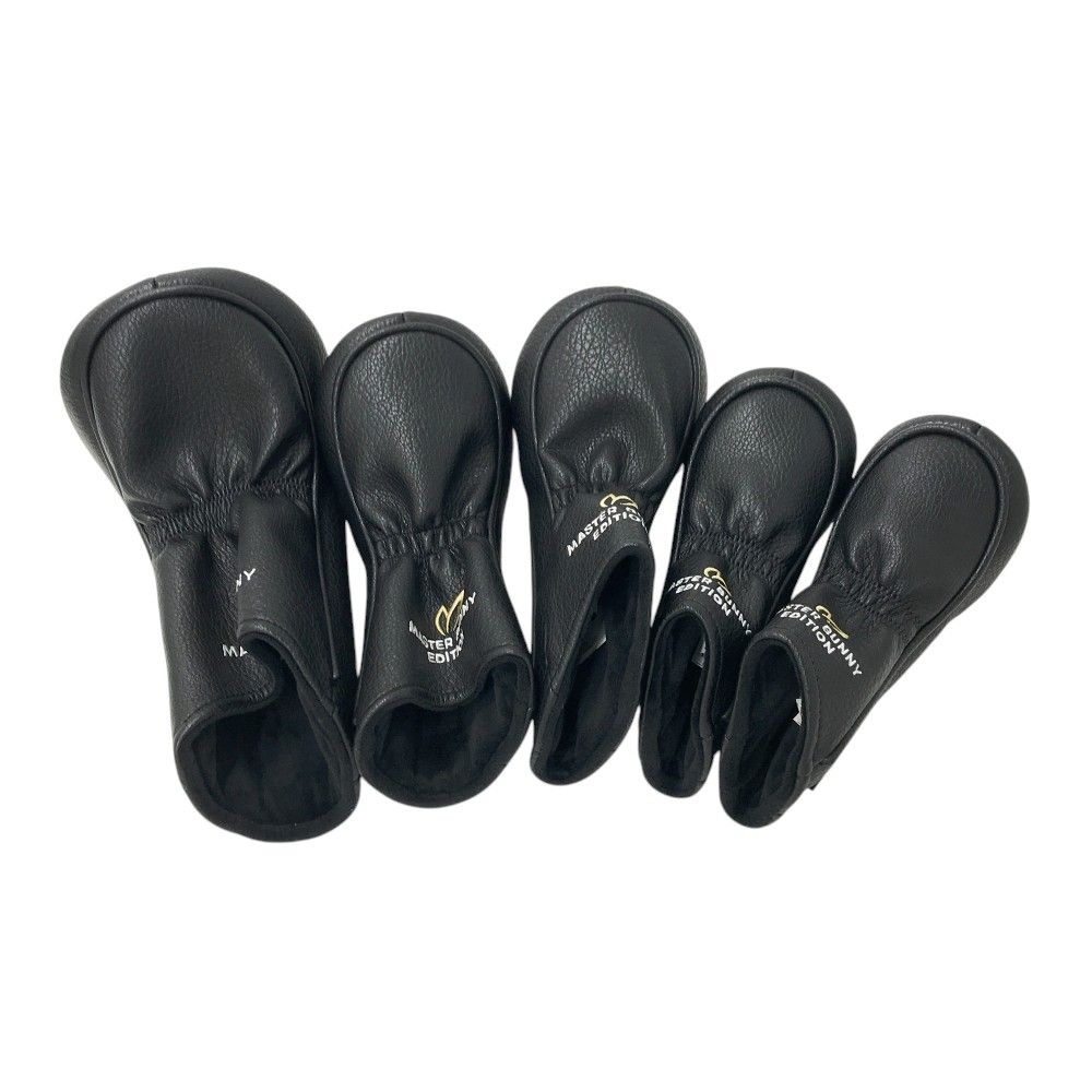 MASTER BUNNY EDITION マスターバニーエディション ヘッドカバ 5点セット ブラック系 DR FW×2 UT×2 240101527306 ゴルフウェア ストスト