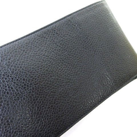 シャネル CHANEL グラスケース メガネケース ココマーク キャビア