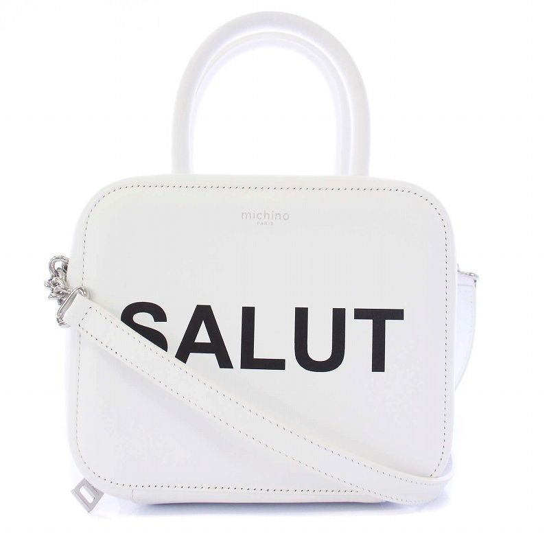 ミチノパリ michino PARIS Squarit PM ハンドバッグ ショルダーバッグ  