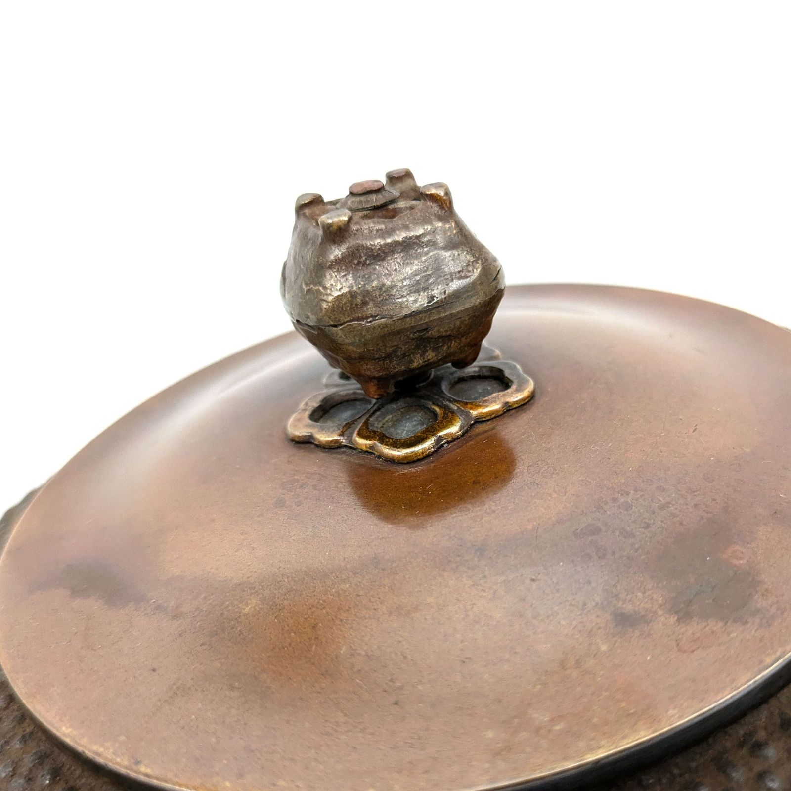新到着 風炉釜・アラレ・鉄釜・茶道具・No.240721-25・梱包サイズ100 工芸品