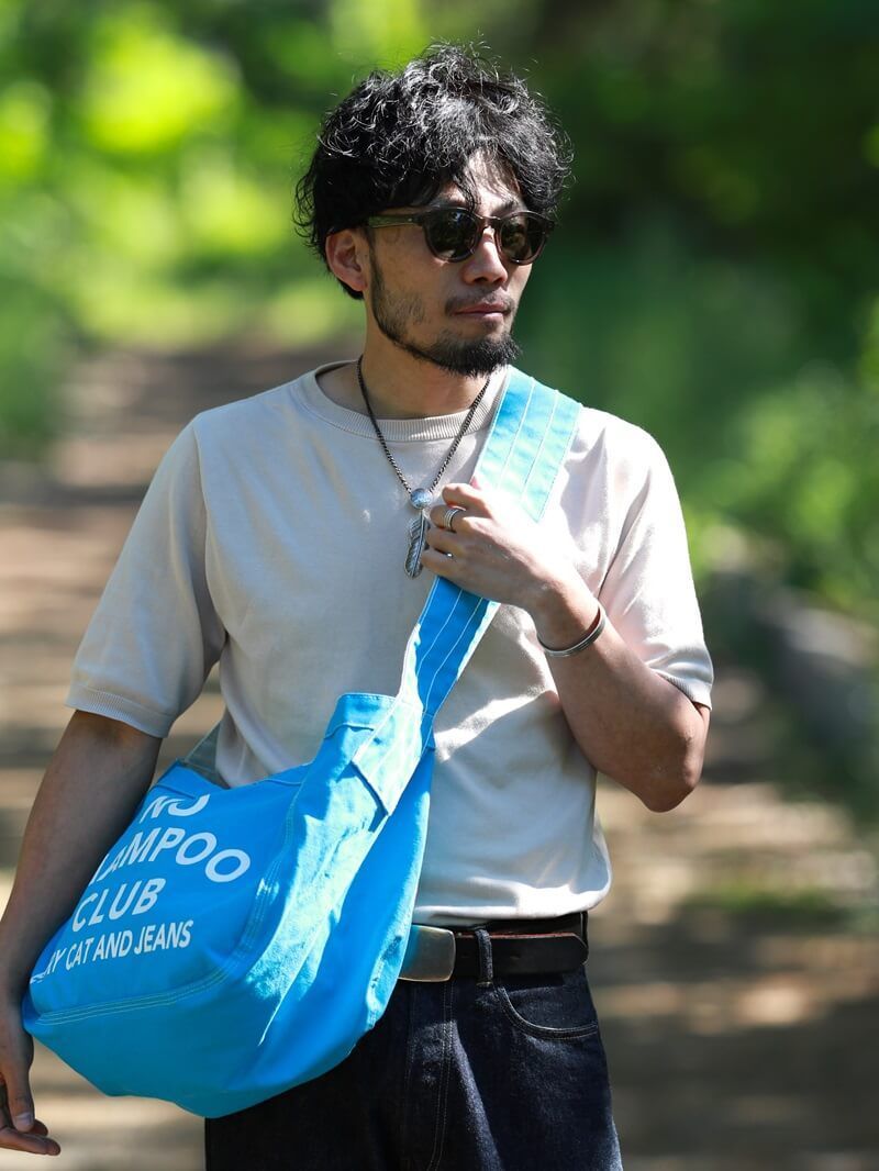 TCB JEANS ニュースペーパーバッグ アメカジ TCB jeans TCBジーンズ Brand-News Paper Bag プリント ニュース