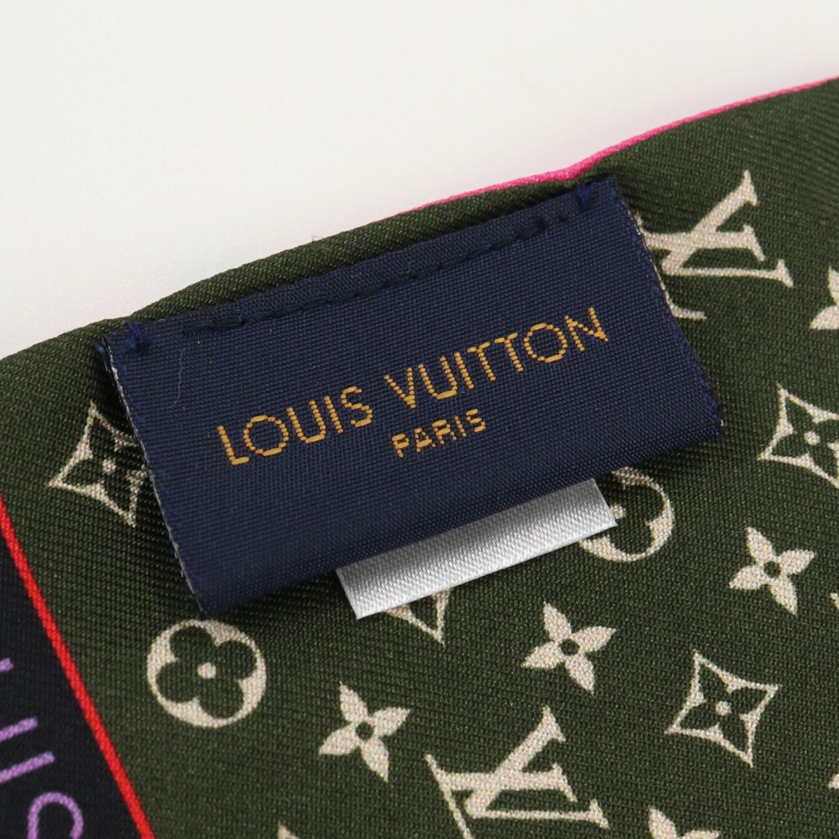 LOUIS VUITTON ルイヴィトン バンドー・プラネットLV M77320 スカーフ