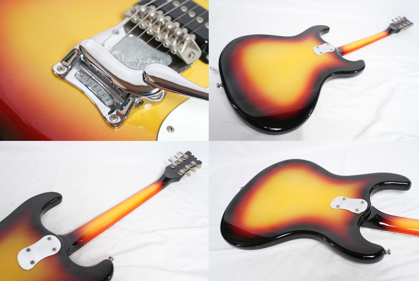 ☆MOSRITE☆1965 The Ventures Model Sunburst MOSELEY モズライト べ