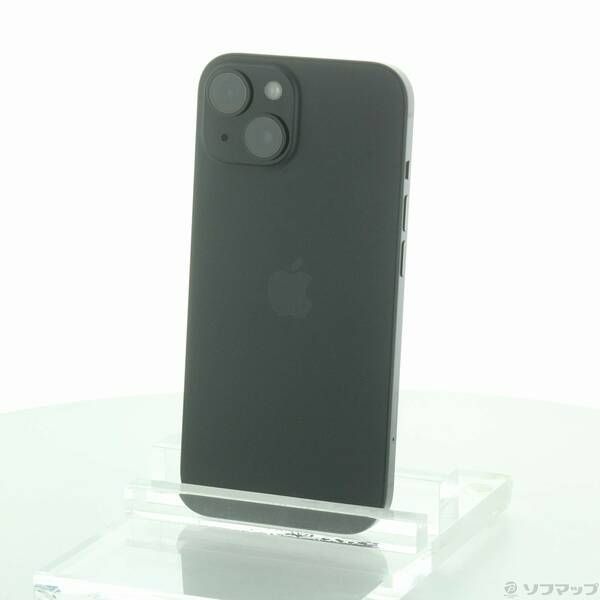 〔中古品〕iPhone15 128GB ブラック MTMH3J／A SIMフリー【258】