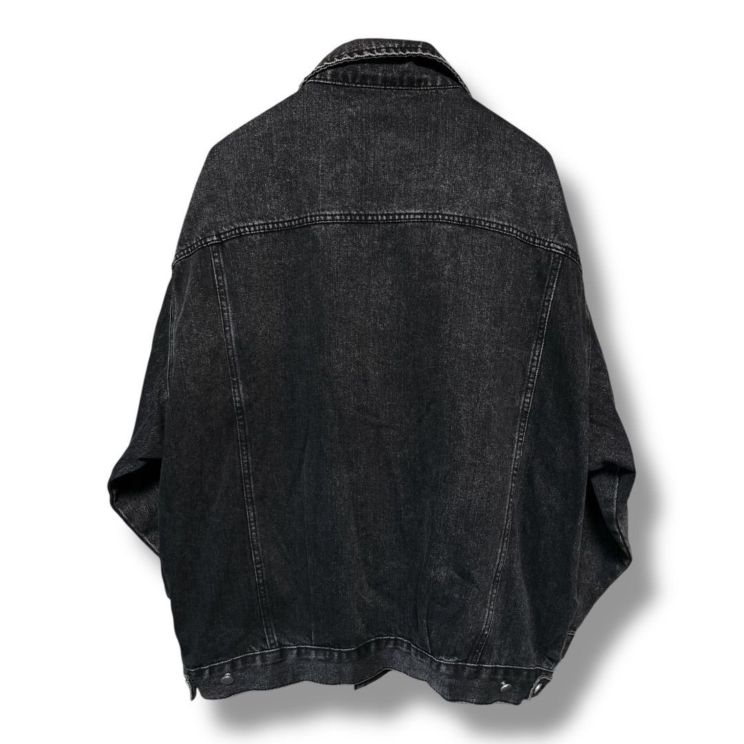 2/7に消します wee9s パーフェクトシルエットバディデニムジャケット perfect silhouette buddy denim jacket / black | wee9s