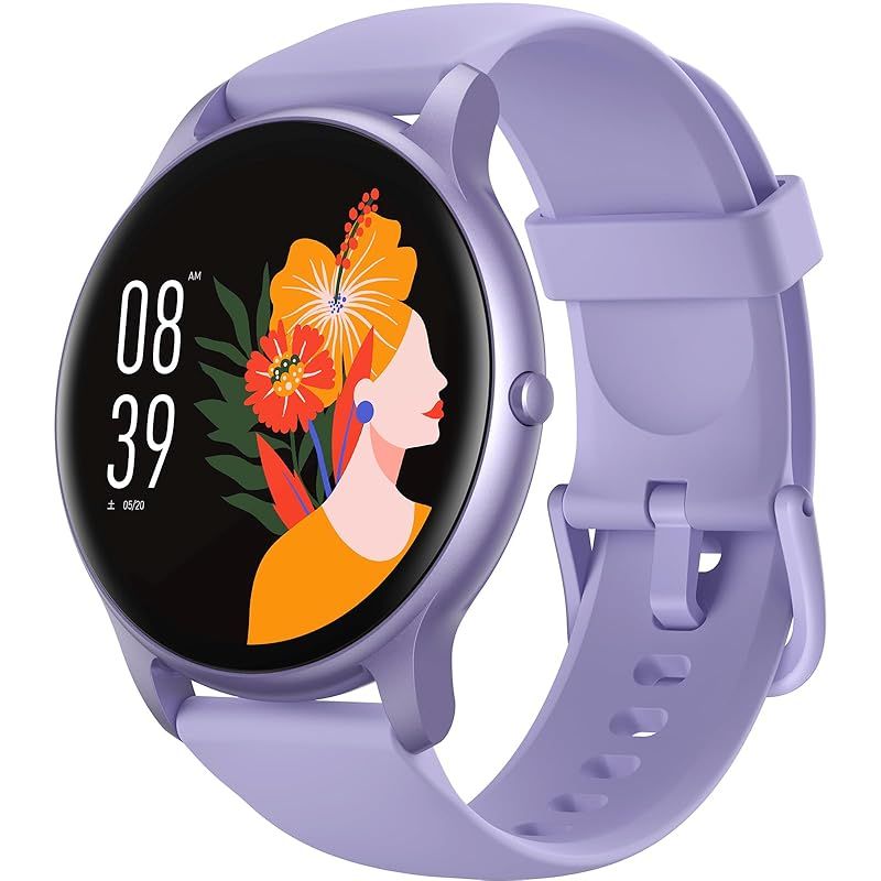 Parsonver 日本正規品 スマートウォッチ レディース 通話機能付き 着信通知 Smart Watch for women 女性 丸型 超薄型  1.32in 心拍数 睡眠 100種類運動モード 200+文字盤変更 防水 生理 アラーム 腕上げ点灯 7 0 - メルカリ