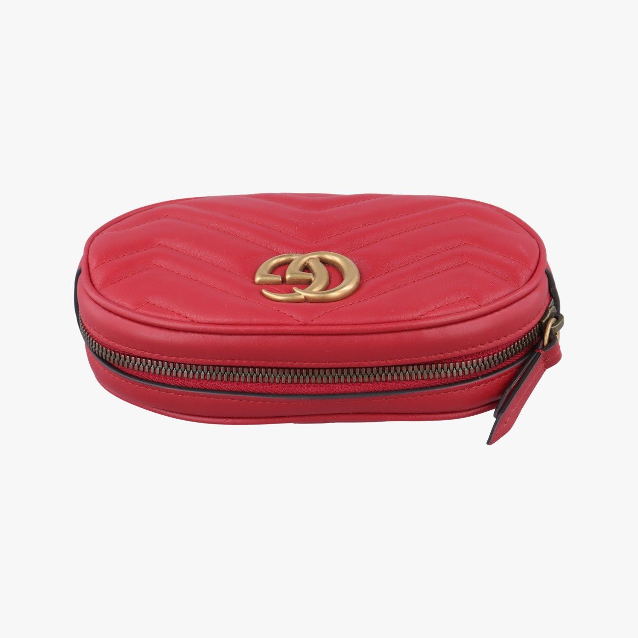 グッチGucciGGマーモントレッドレザー476434G023687710