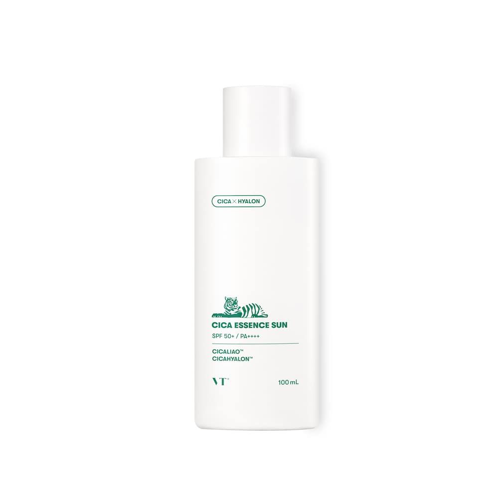VTCOSMETICS(ブイティコスメテックス) シカ エッセンスサン 100ml 保湿 敏感肌 乾燥肌 混合肌 スキンケア 韓国コスメ 日焼け止め サンケア SPF50+/PA++++ 